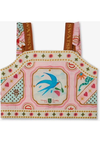 Bg Store Kız Çocuk Desenli Bluz