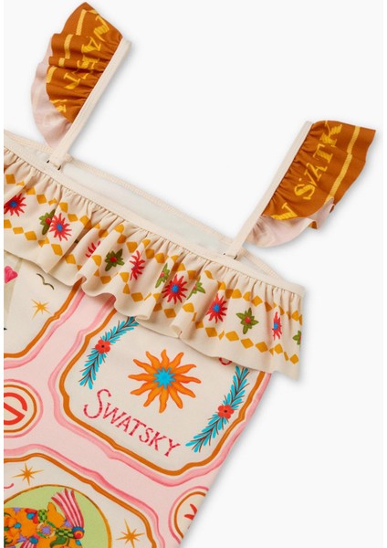 Bg Store Kız Çocuk Desenli Mayo fırsatları