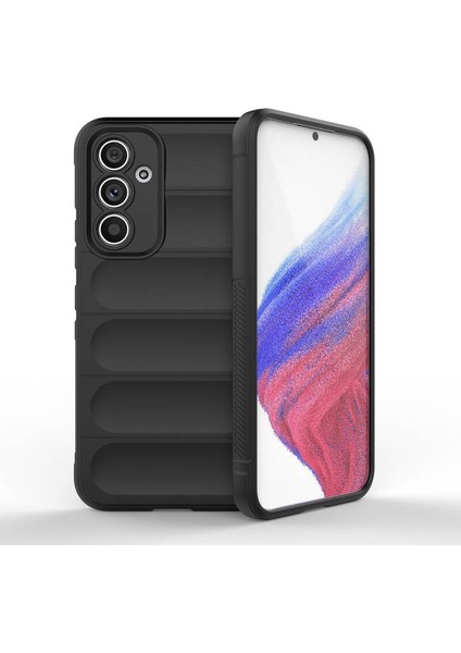 Samsung Galaxy A54 Kılıf Oyuk Tasarımlı Veltox Premium Esnek Tpu Silikon Kapak
