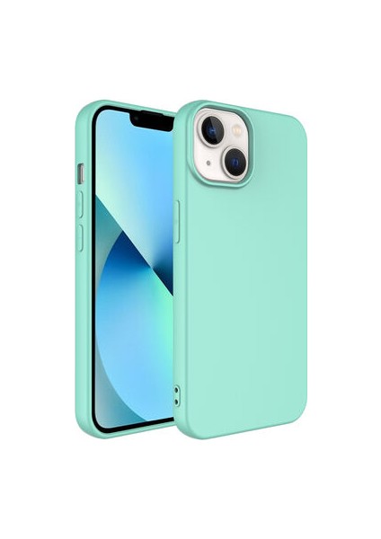 iPhone 14 Plus Kılıf Kılıf Içi Kadifeli Esnek Kadifon Lansman Premium Silikon Kılıf
