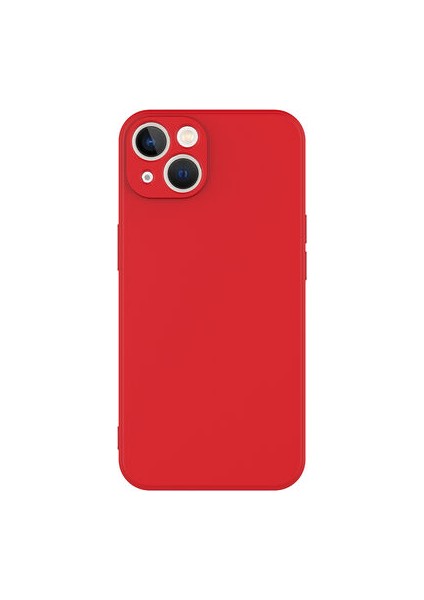 iPhone 13 Kılıf Kılıf Içi Kadifeli Esnek Kadifon Lansman Premium Silikon Kılıf