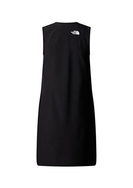 The north face W Packable Dress Kadın Günlük Elbise NF0A883X4H01 Siyah indirimleri