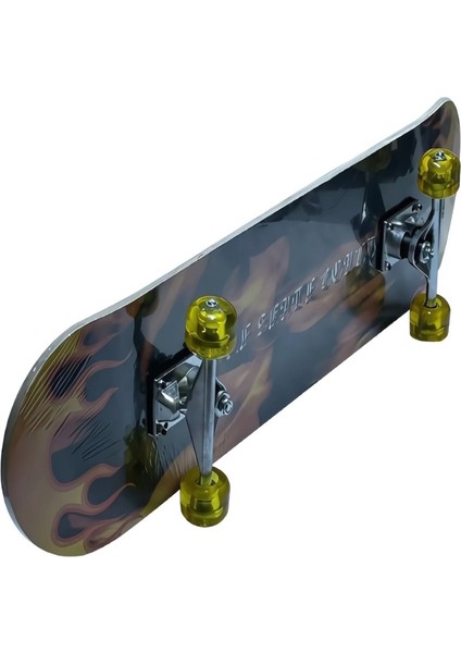 Attacksport 2102001-4 Silikon Teker Kaykay 79 x 20 cm