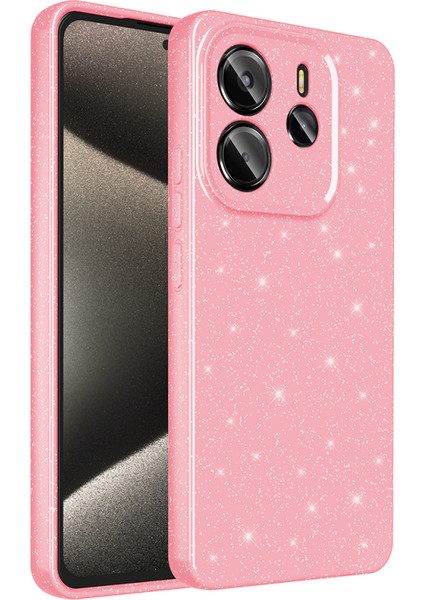 Redmi Note 14 Kılıf Kamera Korumalı ve Sim Detaylı Aric Premium Esnek Silikon Kapak