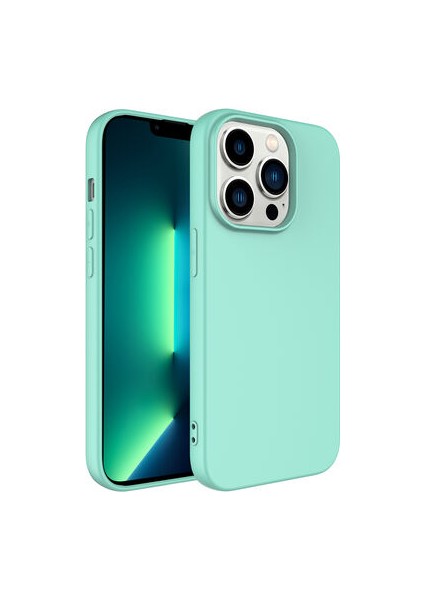 iPhone 14 Pro Max Kılıf Kılıf Içi Kadifeli Esnek Kadifon Lansman Premium Silikon Kılıf
