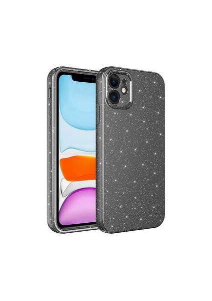 iPhone 12 Kılıf Kamera Korumalı ve Sim Detaylı Aric Premium Esnek Silikon Kapak