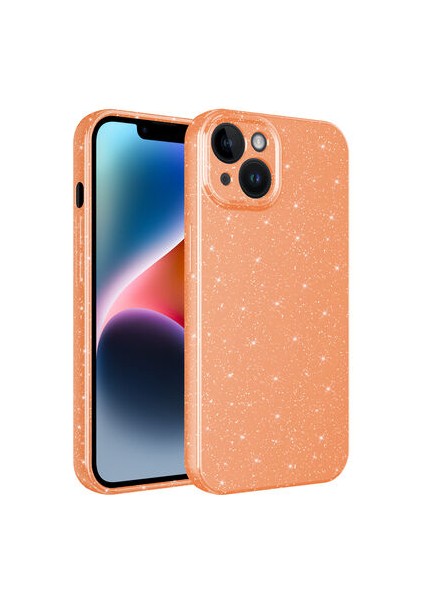 iPhone 14 Plus Kılıf Kamera Korumalı ve Sim Detaylı Aric Premium Esnek Silikon Kapak