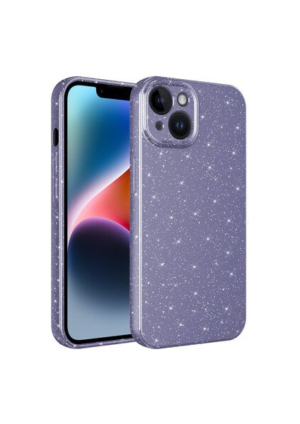 iPhone 14 Plus Kılıf Kamera Korumalı ve Sim Detaylı Aric Premium Esnek Silikon Kapak