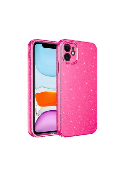 iPhone 11 Kılıf Kamera Korumalı ve Sim Detaylı Aric Premium Esnek Silikon Kapak
