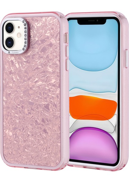 iPhone 11 Kılıf Taş Detaylı ve Şık Pebliss Premium Silikon Kapak