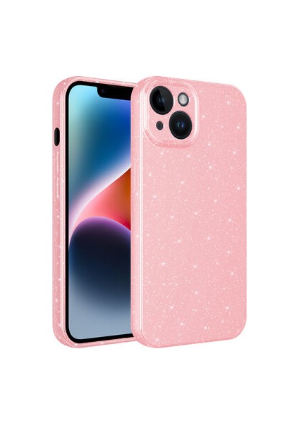iPhone 14 Plus Kılıf Kamera Korumalı ve Sim Detaylı Aric Premium Esnek Silikon Kapak