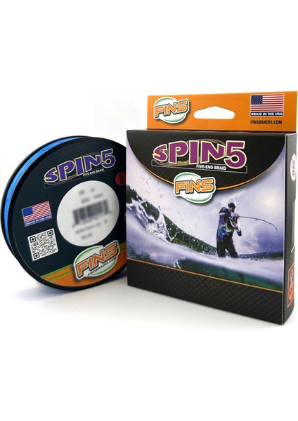 Spin 137 Metre Örgü Misina Mavi (Made In Usa)