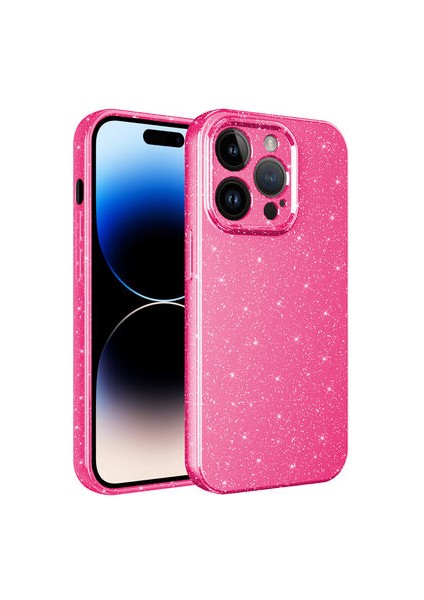 iPhone 14 Pro Kılıf Kamera Korumalı ve Sim Detaylı Aric Premium Esnek Silikon Kapak