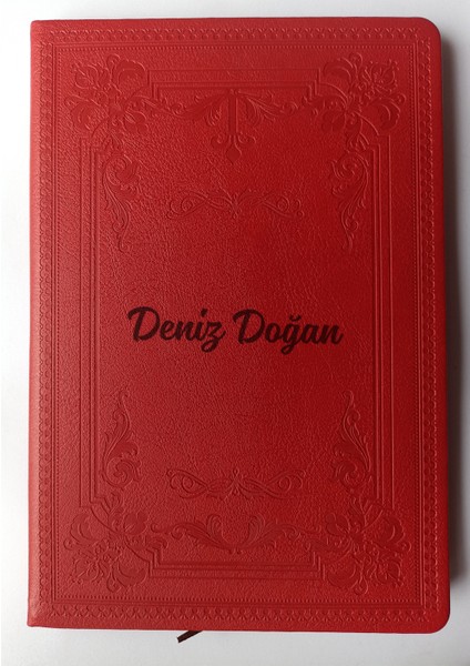 Kişiye Özel Ajanda, Isimli Defter, Isme Özel Desenli Ajanda