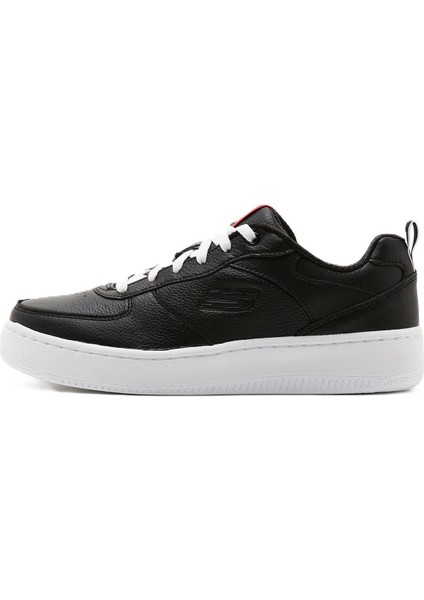Sport Court 92-Illustrious Leather Memory Foam Womens Sneaker Hakiki Deri Hafızalı Taban Kadın Günlük Spor Ayakkabı Siyah