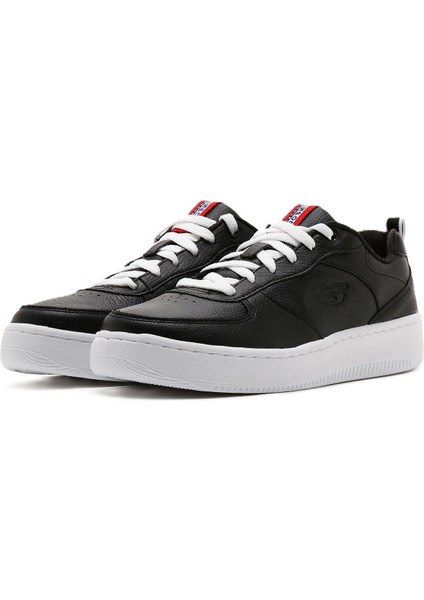 Sport Court 92-Illustrious Leather Memory Foam Womens Sneaker Hakiki Deri Hafızalı Taban Kadın Günlük Spor Ayakkabı Siyah modelleri