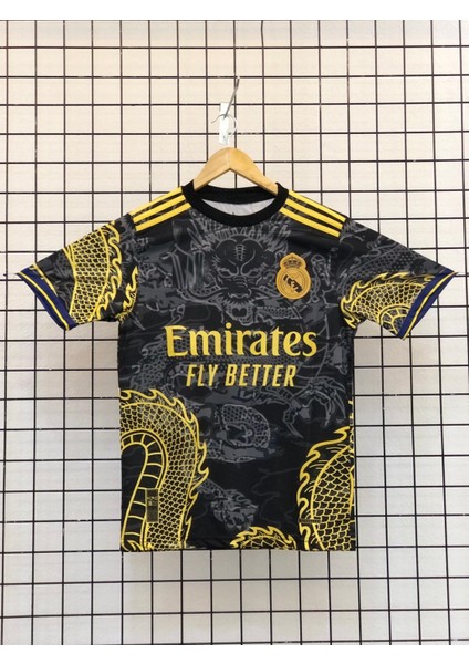 Real Madrid 2023/24 Yeni Sezon Dragon (Ejderha) Desenli Cristiano Ronaldo Forması