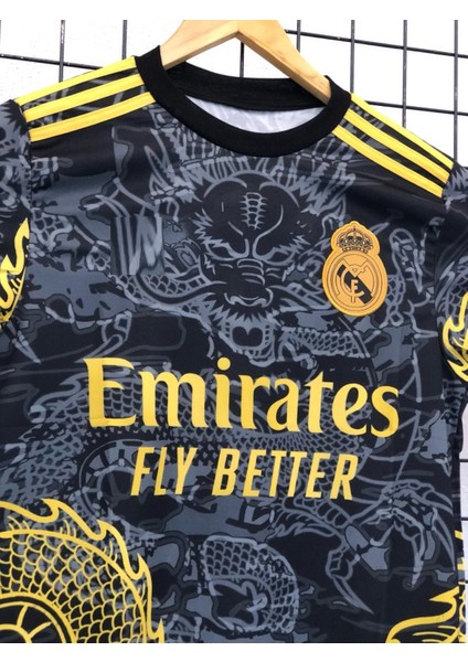 Real Madrid 2023/24 Yeni Sezon Dragon (Ejderha) Desenli Cristiano Ronaldo Forması
