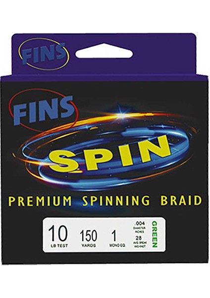 Spin 274 Metre Örgü Misina Yeşil (Made In Usa)