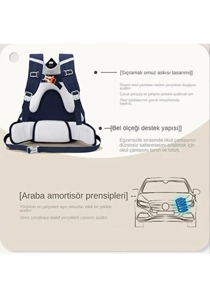 Çocuk Okul Çantası Kayropraktik Bel Azaltma Karikatür Sırt Çantası (Yurt Dışından) fiyatları
