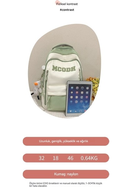 Okul Çantası Japon Üniversite Öğrencisi Sırt Çantası Büyük Kapasiteli Seyahat Sırt Çantası (Yurt Dışından) fiyatları