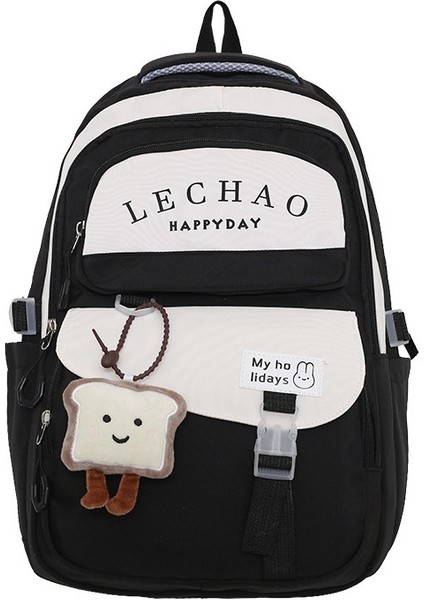 Okul Çantası Lise Öğrencisi Sırt Çantası Büyük Kapasiteli Sırt Çantası (Yurt Dışından)