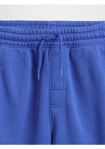 Erkek Çocuk Mavi Fleece Pull-On Şort