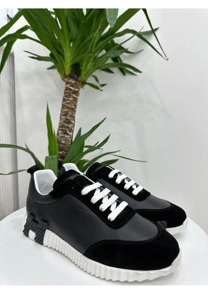 Hakiki Deri Sneaker Erkek Ayakkabı