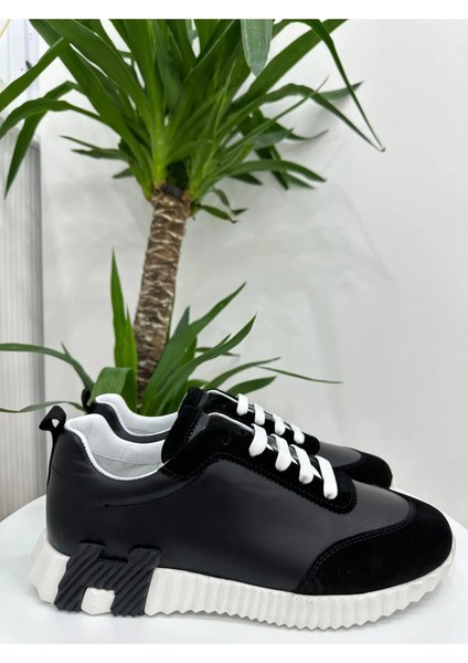 Hakiki Deri Sneaker Erkek Ayakkabı
