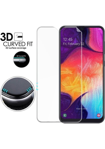 Samsung Galaxy A30S ile Uyumlu Ön Arka Koruma Full Body Jelatin
