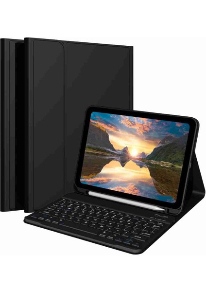 Redmi Pad Se Uyumlu 11" Klavyeli Tablet Kılıfı