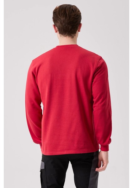 Galanthus Basic Sweatshirt - Uzun Kollu, Pamuklu, Rahat Kesim, Günlük ve Iş Kullanımı Için