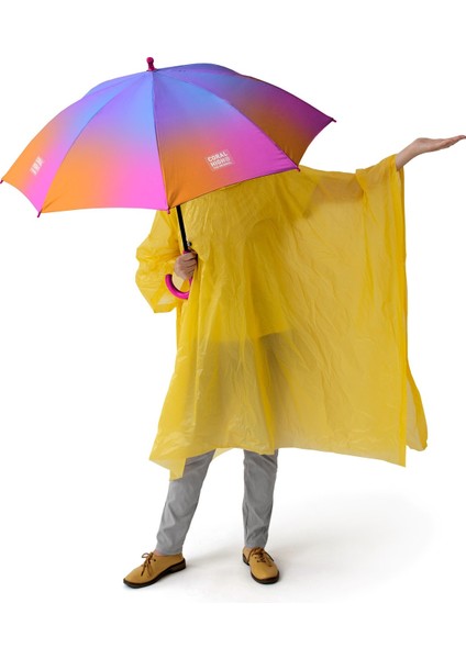 Kids Renk Geçişli Çocuk Şemsiyesi 12667 modelleri