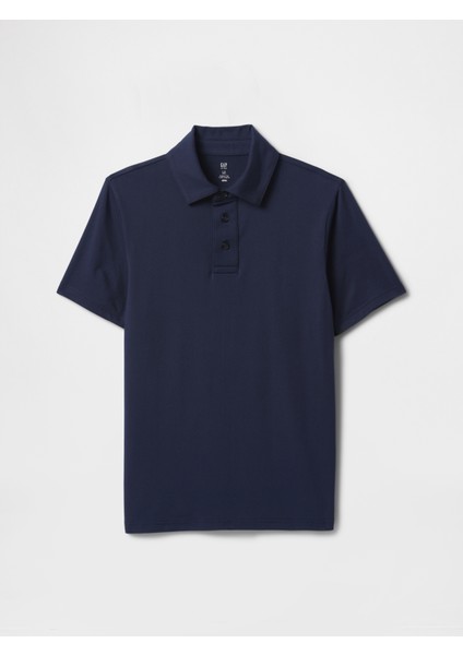 Erkek Çocuk Siyah Gapfit Tech Performans Polo T-Shirt indirimleri