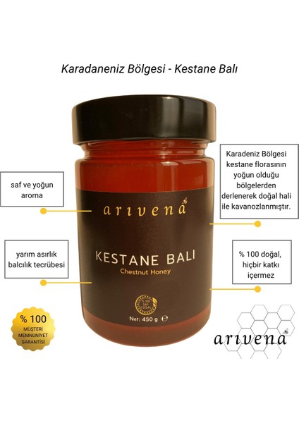 Kestane Balı %100 Saf ve Doğal