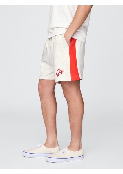 Erkek Kırık Beyaz Vintage Soft Sweat Şort fırsatları