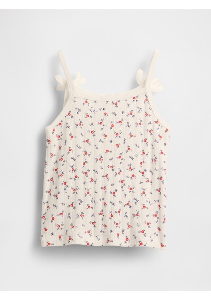 Kız Bebek Krem Pointelle Askılı Atlet modelleri