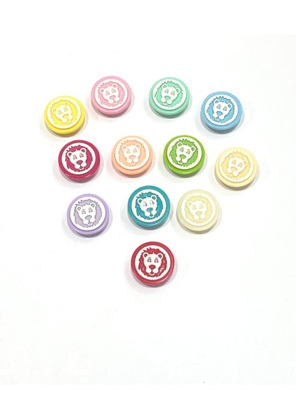 Bebek Düğmesi / Aslan Yüzü Model / 10 Adet fırsatları