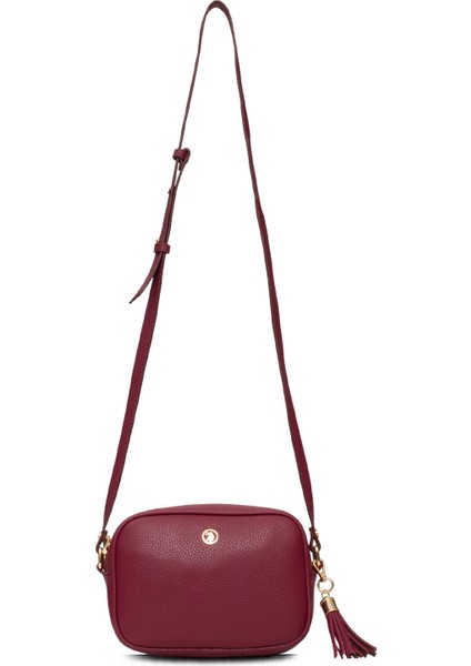 Bordo U.s. Polo Assn. Kadın Postacı Çantası US25540