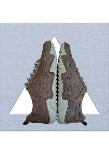 Siyah Hakiki Deri Casual Sneaker Ortopedik Spor Ayakkabı Günlük Yumuşuk Taban Rahat Kalıp Ahtapot Model