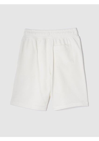 Erkek Çocuk Beyaz Vintagesoft Athletic Gap Logo Easy Şort fiyatları