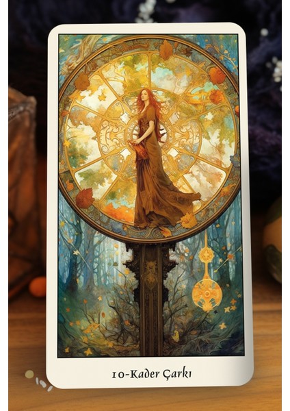 Mistik Orman Tarot Destesi / 78 Kart ve Rehber Kitap
