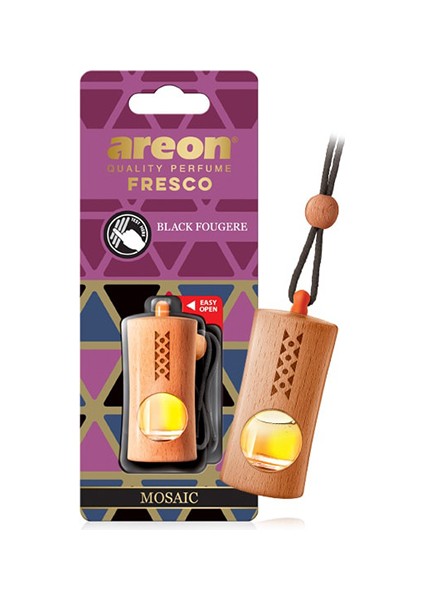 Fresco On-Off Mosaic Black Fourege Oto Araç Kokusu