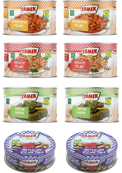 Konserve Hazır Yemek 8 Li Karma Paket