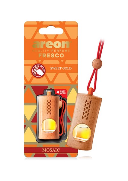 Fresco On-Off Mosaic Sweet Gold Oto Araç Kokusu
