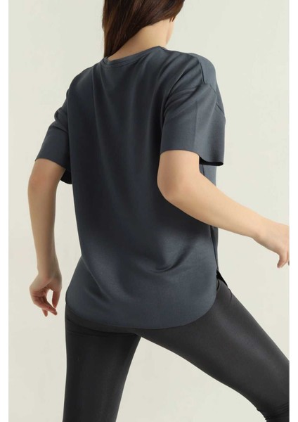 Oversize Kısa Kollu Kadın T-Shirt-Al@ fiyatları