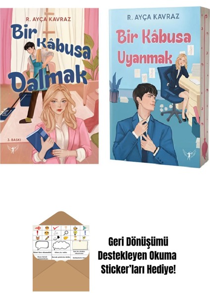 Bir Kabusa Dalmak + Bir Kabusa Uyanmak 2 Kitap Set + Okuma Sticker'ları