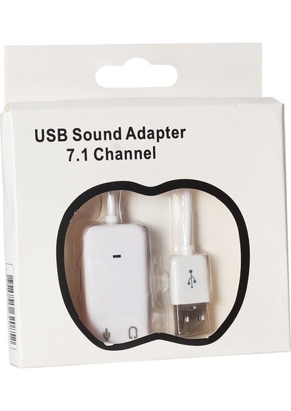 Kablolu USB To 7.1 USB Ses Kartı Çevirici Aparat (5132)
