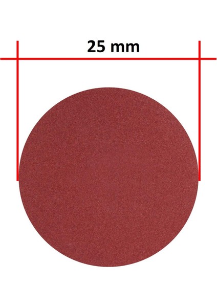 Dremel Için Cırtlı Su Geçirmez Disk Zımpara - 240 Kum (10 Adet)