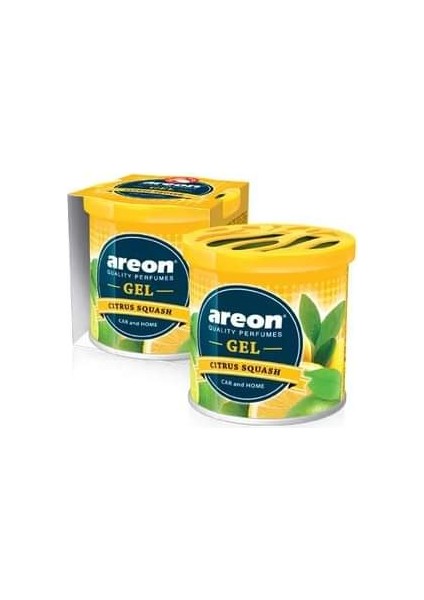 Gel Can Citrus Squash Bardaklik Oto Araç Kokusu